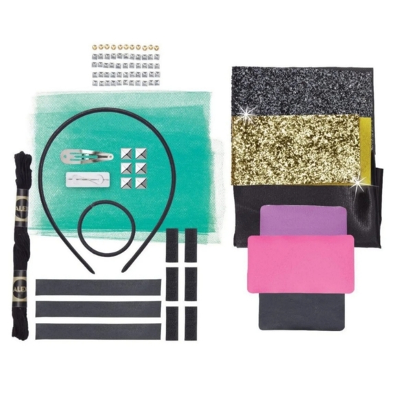 Kids Arts & Crafts DIY Activity Hair Bow Making Kit - Picture 13 of 16